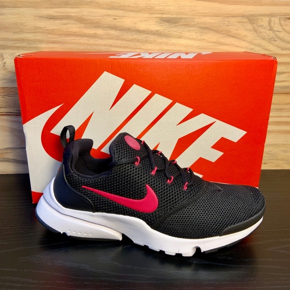 New Nike Presto Fly Running Shoes Black Pink Rush - Picture 8 of 8